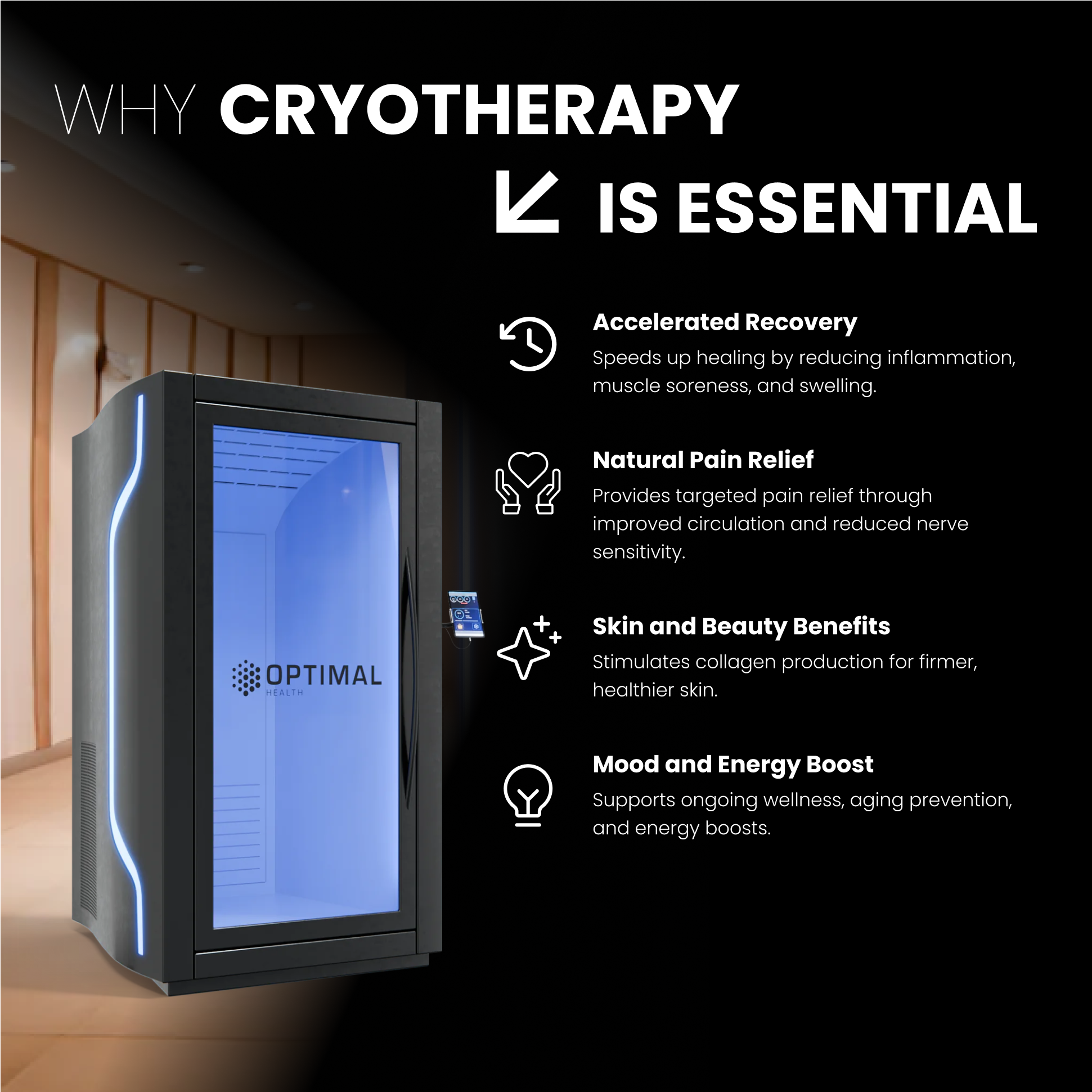 Cryo Multi Person (6-8 person) - Electric Whole-Body Cryotherapy Chamber